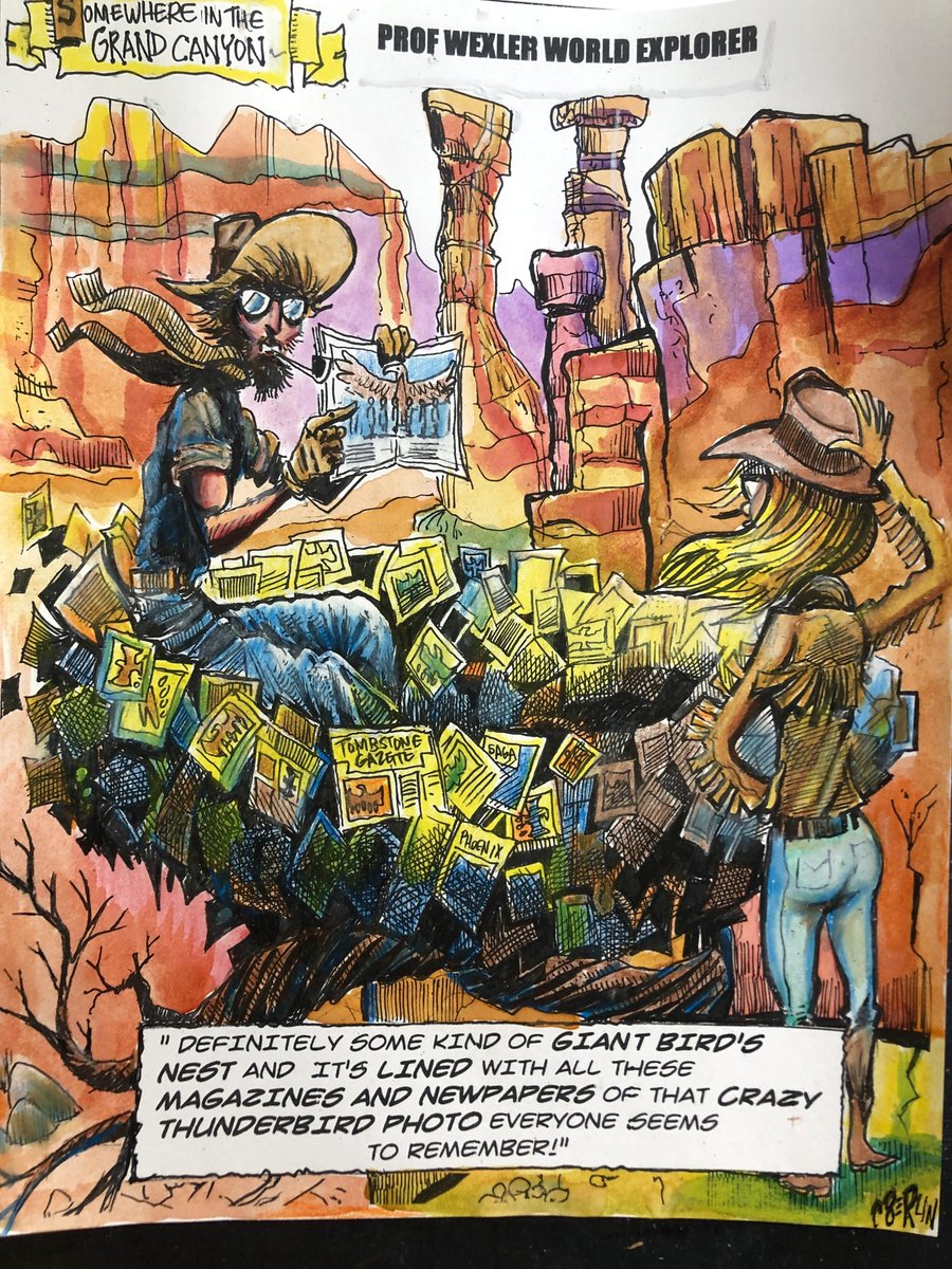 chasBERLIN's tweet photo. Explorer and Cryptozoologist : PROF WEXLER! More adventure  like this here: https://t.co/okoOWvMfvb #cryptid #cryptozoology #monsterhunter #professorwexler #adventuresunlimitedpress #worldexplorermagazine #davidhatcherchildress #chasberlin https://t.co/NN6H6f6wJy