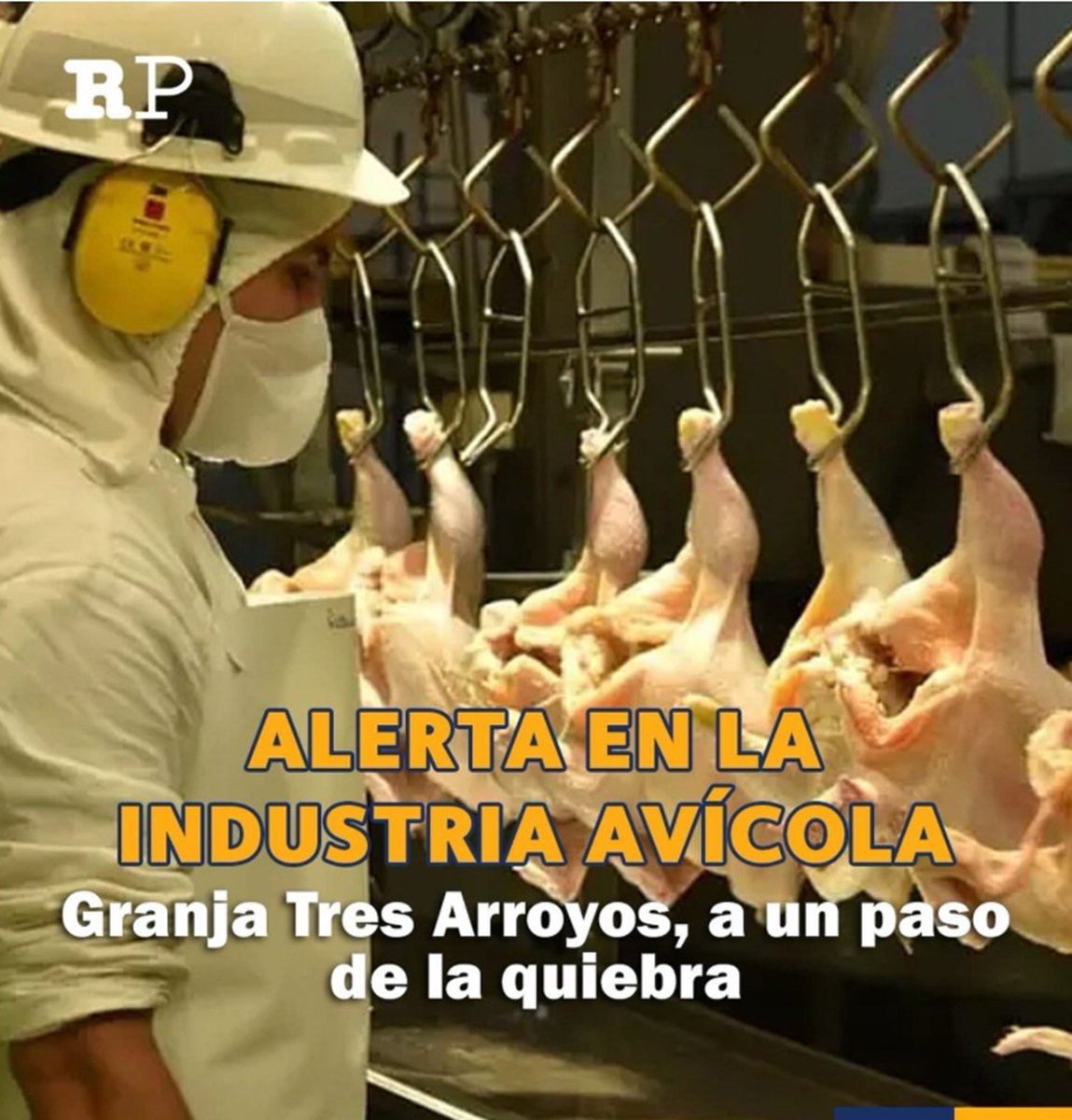Granja Tres Arroyos, la principal avícola del país, suspendió a 200 trabajadores y redujo salarios. #ElPeorGobiernoDeLaHistoria #JuicioPoliticoYa #LeyDeGlaciares #MileiEstafadorMundial #TeQuedaMuyPoco #CristinaLibre #ReformaLaboral #estanrobandosetodo #TierraArrasada