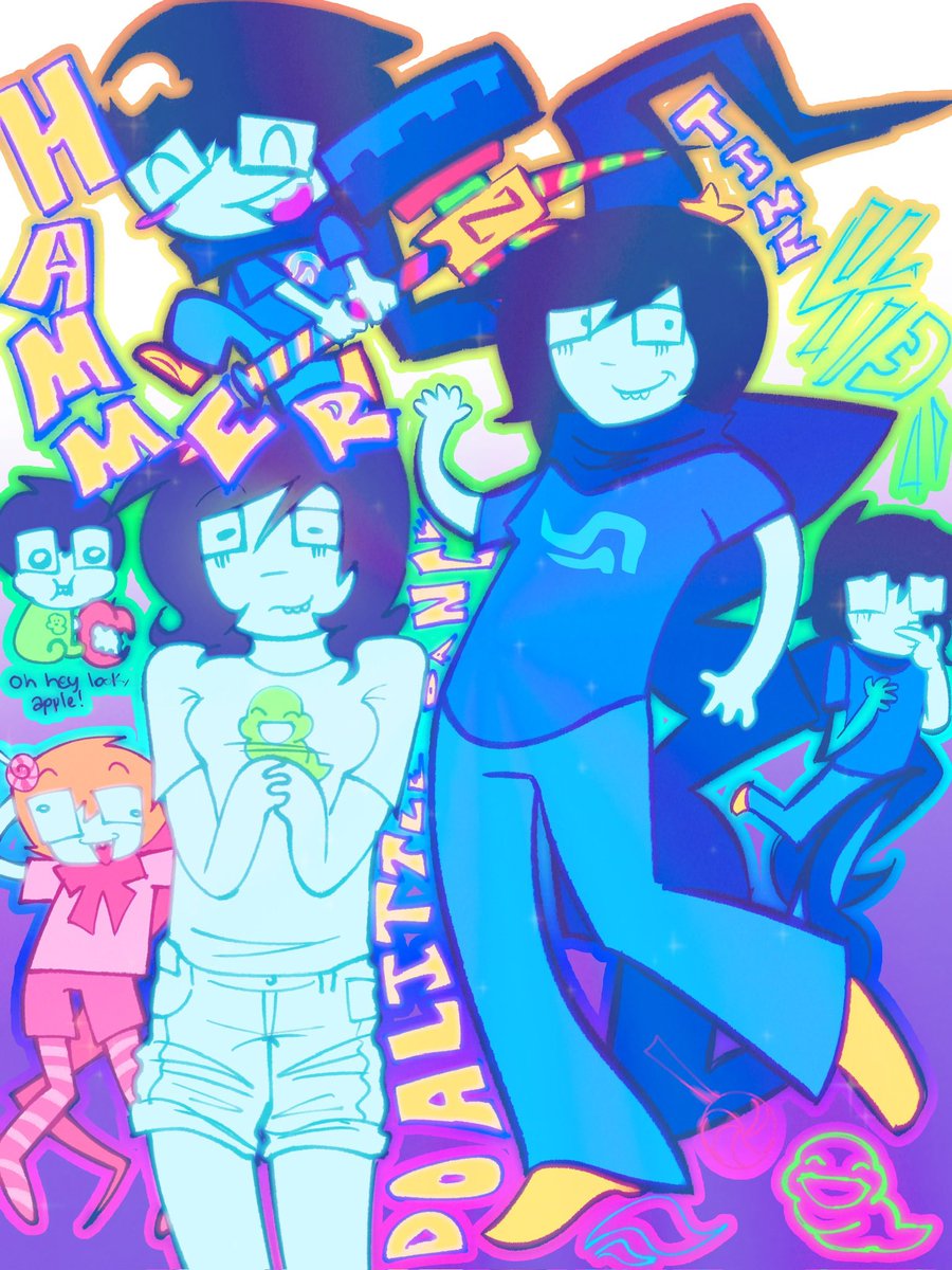 Happy homestuck day 

#homestuck #johnegbert #juneegbert