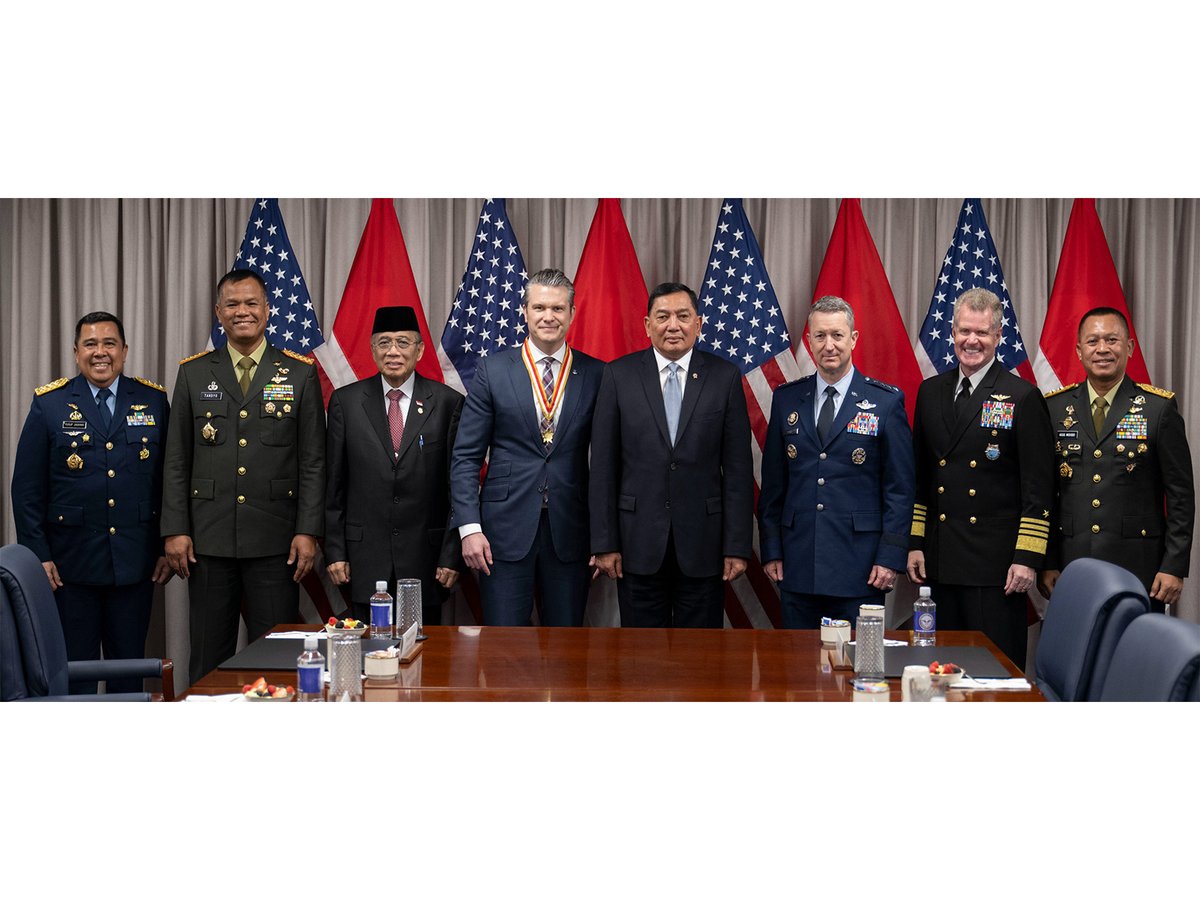 ani_digital's tweet image. US, Indonesia announce major Defence Cooperation partnership

Read @ANI Story| aninews.in/news/world/us/… 

#US #Indonesia #DefenceCooperationPartnership #Hegseth #Sjamsoeddin