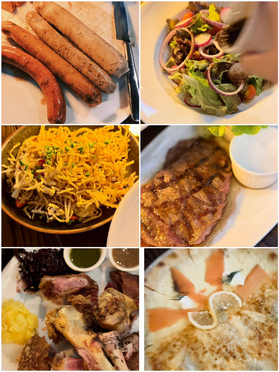 mewmew_meeowwww's tweet image. มื้อค่ำเมื่อวาน มาซ้ำ  Wizard Brewery and Restaurant ไส้กรอกเยอรมัน กับขาหมูอร่อยมาก Craft beer ดีงาม 
@praiinaam @Live2023Learn @kobdanG 

#foodies