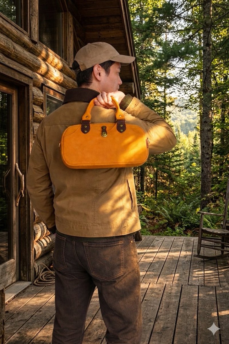 尾崎縫製.放浪鞄 tweet media