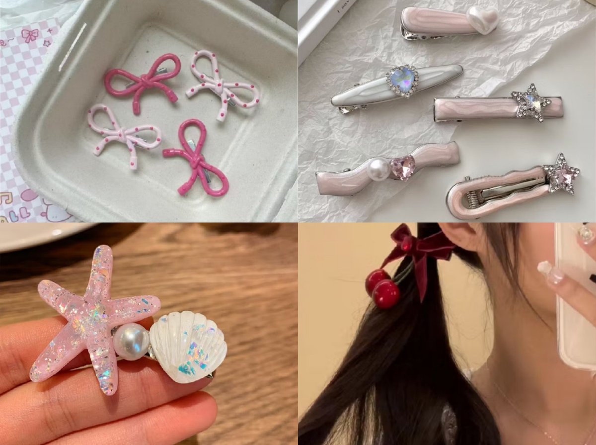 deronecamera's tweet photo. cute hair pin that i found 🎀💖 https://t.co/bM4yF0wmc7