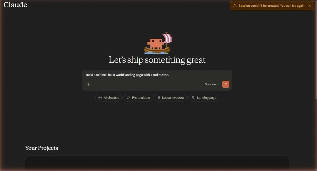 _vmlops's tweet image. ANTHROPIC might be building a LOVABLE competitor

claude already writes seriously good code

now imagine it helping you build full apps 
frontend, backend, even deployment.

we’re getting closer to:
idea → product

the “i can’t build it” excuse is fading

but we’re not fully