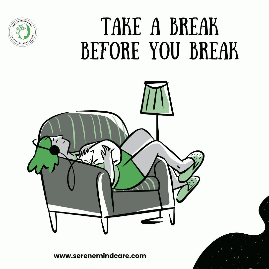 serenemindcare1's tweet image. Take a break before you break.
We often notice when our phones hit 1%, but we ignore our own low-battery warnings. 

If you’re feeling irritable or overwhelmed, that’s your cue. Unplug for a moment. The world will still be there when you get back.
 #SelfCare #Wellbeing
