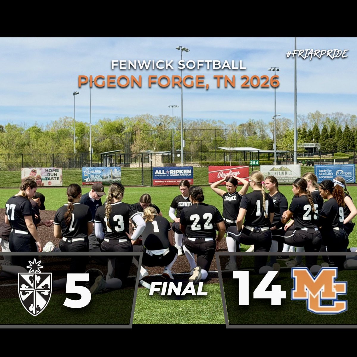 FriarSoftball's tweet image. Spring training finals: Game #1 Tuesday, 4/7 final from Tennessee. Friars battled and took the loss. Onward. #FriarPride #SpringTraining 

K. Nowinski: 2-3, 2 R, BB, 2 SB
E. Brady: 1-4 AB, 1 R, RBI, 2B
S. Kateeb: 2-3 AB, 2 R, RBI, BB, 2 SB
G. Pescatore: 2-3 AB, 2 RBI, 2B, 3B
J.