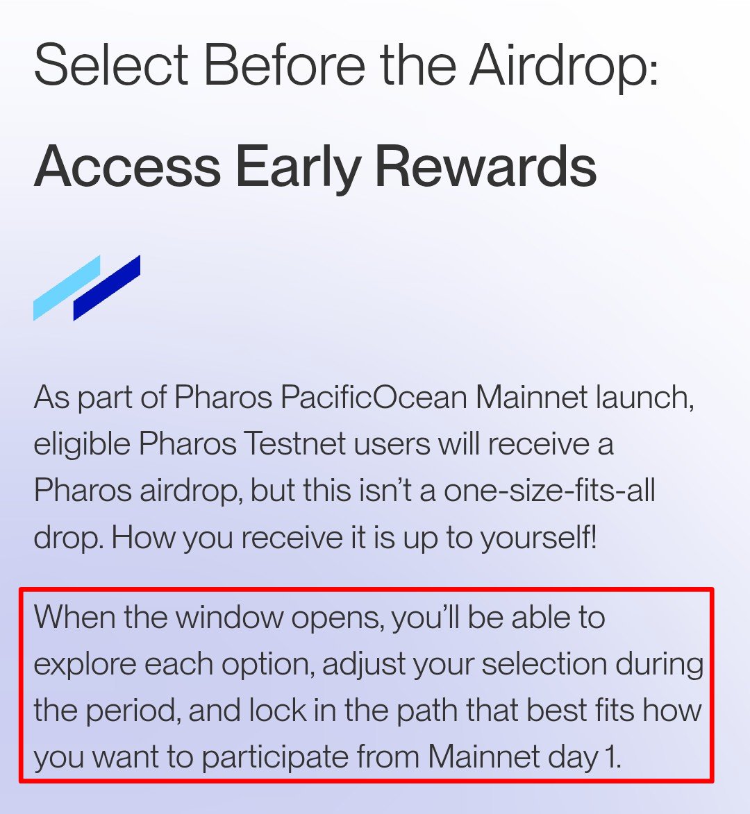 pharos_Intel's tweet image. Explanation of the Pharos network $PROS airdrop

$PROS airdrop distribution uses a vesting system

Have varying vesting periods
6 Month
9 Month
12 Month

At the time of TGE airdrop $PROS was only unlocked 10%

I suggest choosing the 12 month vesting