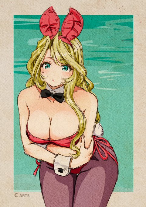 #maguta_bunny 太い生足(尻)のバニーと巨乳のバニーは区別がつかない
