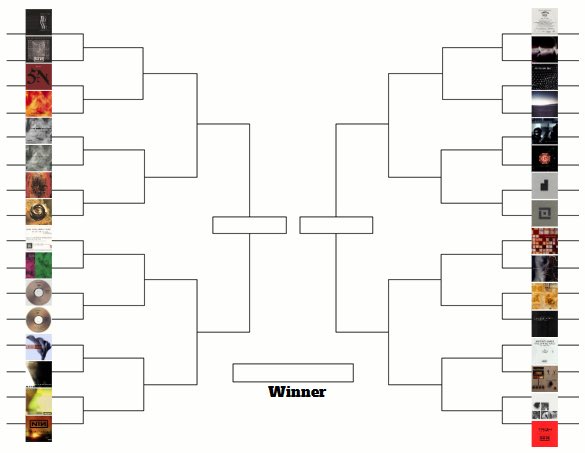 Evan’s Nine Inch Nails Singles tournament starts today ☺️☺️

Likes and Retweets very much appreciated/encouraged

In the replies there will be a voting poll for each match, vote for your FAVORITE song out of the 2