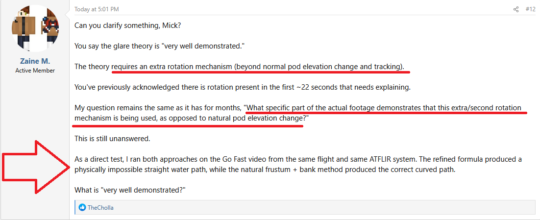 ZaineMichael1's tweet photo. @__seeking__ @lbf_tweet @GregoryScaduto @MickWest @Skinnybob20 Thank you for correcting LBF, they have me blocked.

A lot of work was done to test both models side by side.

LBF is encouraged to defend their position on metabunk,

https://t.co/UVd1VHeukt

Or this thread,

https://t.co/mPheIm5rzV https://t.co/BKSSzpLKPB