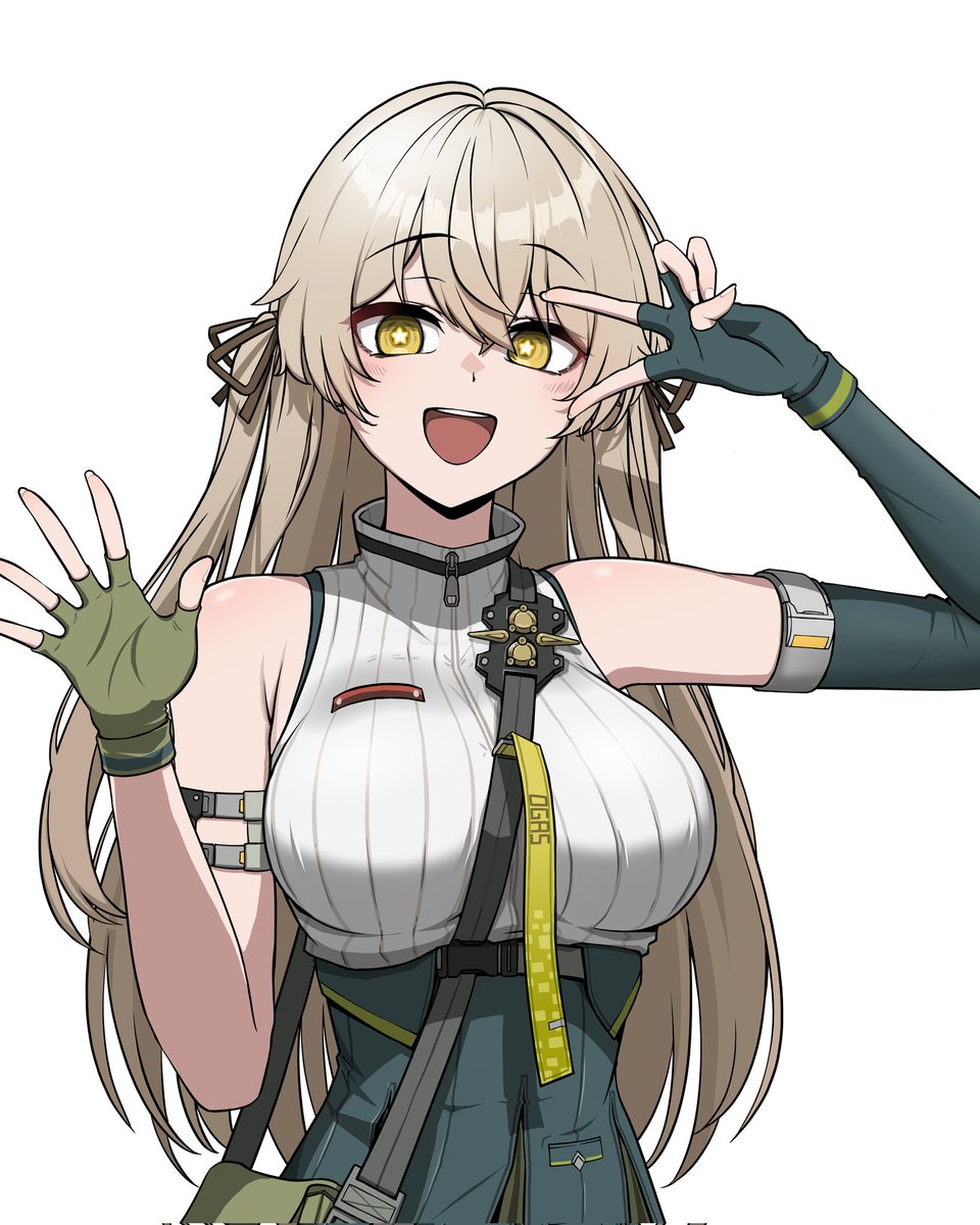 Lainie(UMP40) being the best girlfriend figure 

사공이 너무 이뻐서 잘썼어요

#소녀전선2 
#GirlsFrontline2  
#ドルフロ2