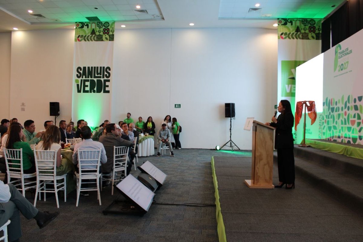 En San Luis Potosí, el <a href="/partidoverdemex/">Partido Verde</a> sigue creciendo 🌱

Gracias a todas y todos los que confían en este proyecto.
La familia se fortalece con trabajo, resultados y cercanía.
¡Vamos por más!

#SanLuisPotosí #PartidoVerde