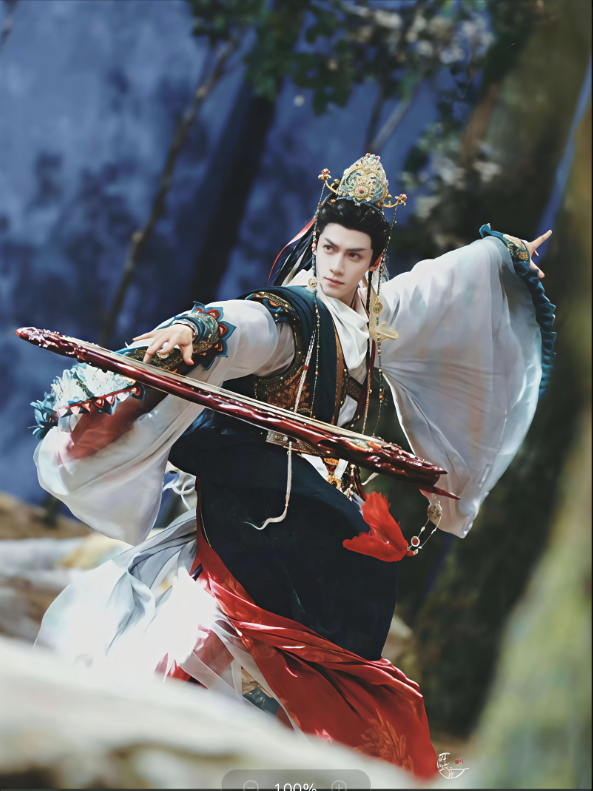 Duyeqing's tweet photo. no one does costume drama quite like him. https://t.co/CxOKGvAkjt