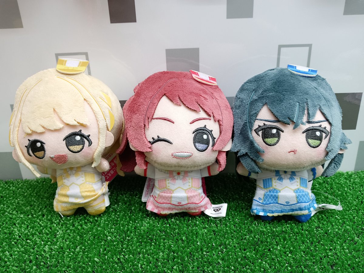 ad_warabi's tweet photo. 【景品情報】
学園アイドルマスター ちびぐるみ ～ジョイフルマーチング～ vol.1 

入荷しました‼️ 

学マスちびぐるみシリーズの最新景品‼️
マーチング衣装の「花海咲季」「月村手毬」「藤田ことね」が登場🎶

ご来店お待ちしております🎶

#アドアーズ
#楽しい、ヨリミチを。 
#学マス 
#ちびぐるみ https://t.co/dCE66FJKj9