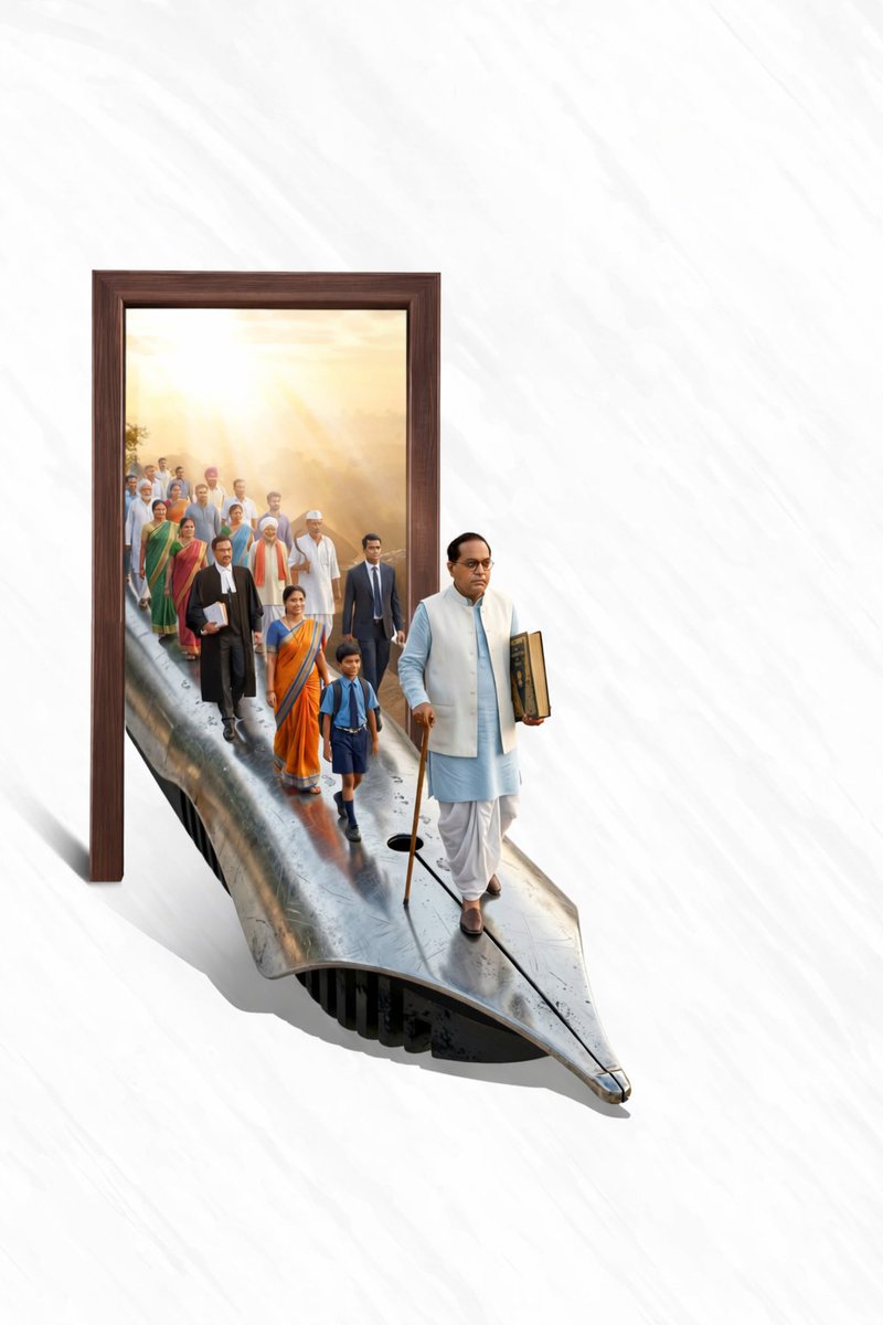 AmarishRoy's tweet photo. Warm wishes on Ambedkar Jayanti! May the thoughts of Dr. B. R. Ambedkar inspire us to build a better society.On Ambedkar Jayanti, let us pledge to uphold equality, justice, and humanity in our lives. https://t.co/0fNYTuEEqJ