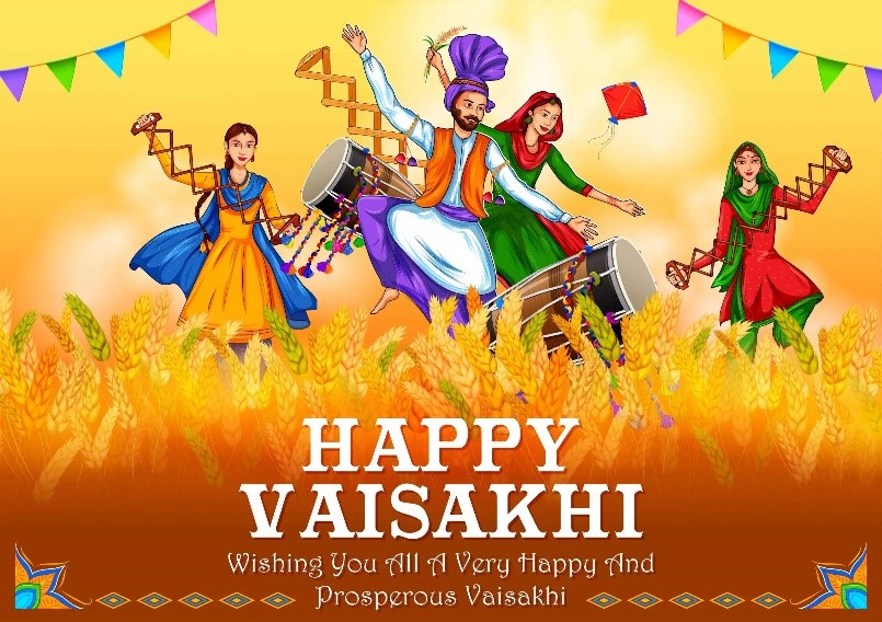 भारत की समृद्ध कृषि संस्कृति एवं गौरवपूर्ण धरोहर के प्रतिबिंबित तथा पवित्र बैसाखी त्योहार की देश के सभी अन्नदाता किसानों को हार्दिक शुभकामनाएं।

यह उत्साहपूर्ण पर्व हर जीवन में समृद्धि तथा खुशहाली लेकर आए।