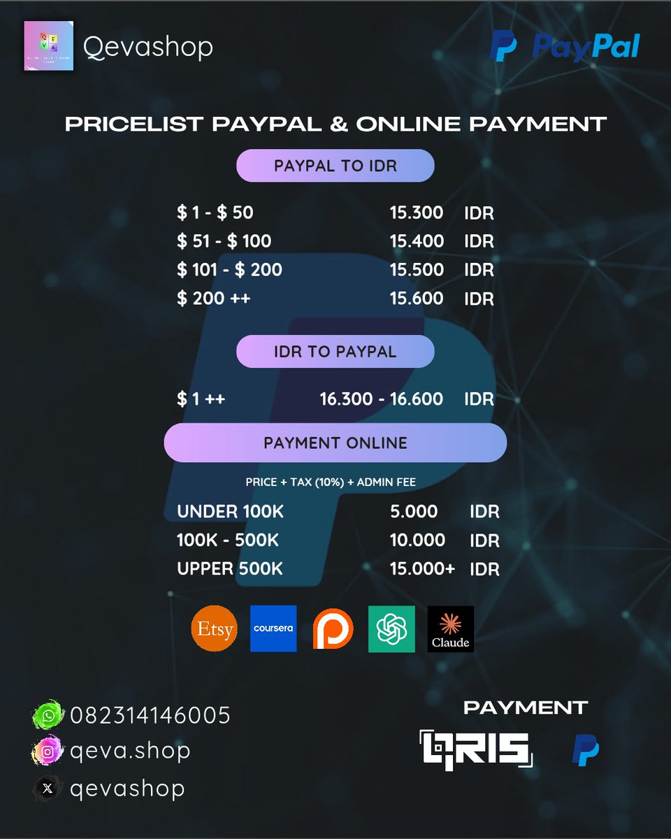 Qev 🐱 | Topup | Convert | Joki Game tweet media