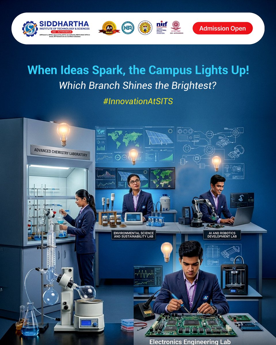Siddhartha Institute of Technology & Sciences tweet media