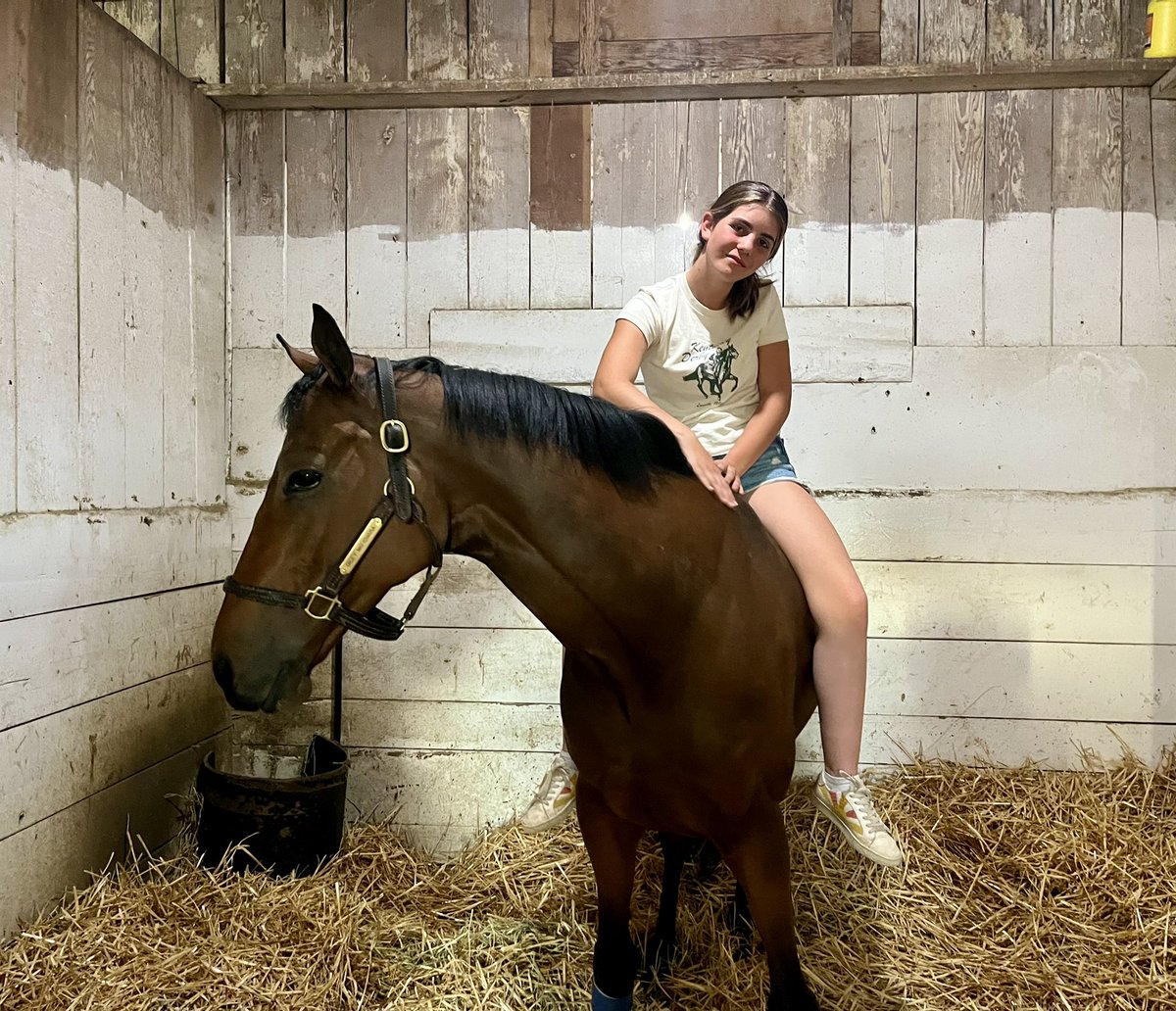 Dicey Mo Chara is off to his 2nd career , after an extremely successful one on the track that saw him earned G2 honors and $800k in earnings. Would like to thank his groom Alfredo, riders Ulrikke, Belinda and all involved in his safe and sound journey with us, <a href="/RanchoTemescal/">RanchoTemescal</a>