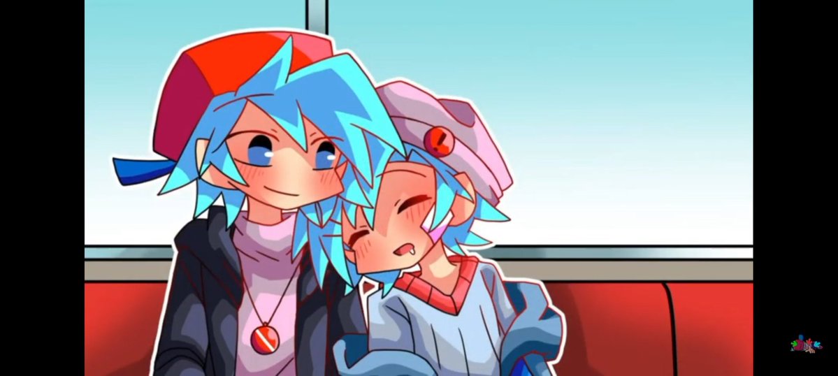 shaxchanx's tweet image. I found this cute mod on youtube about bf's little brother, they even add older bro and big sis on it 
😭💙
I need more mod about bf's siblings that actually interacting with each other i think it's sweet