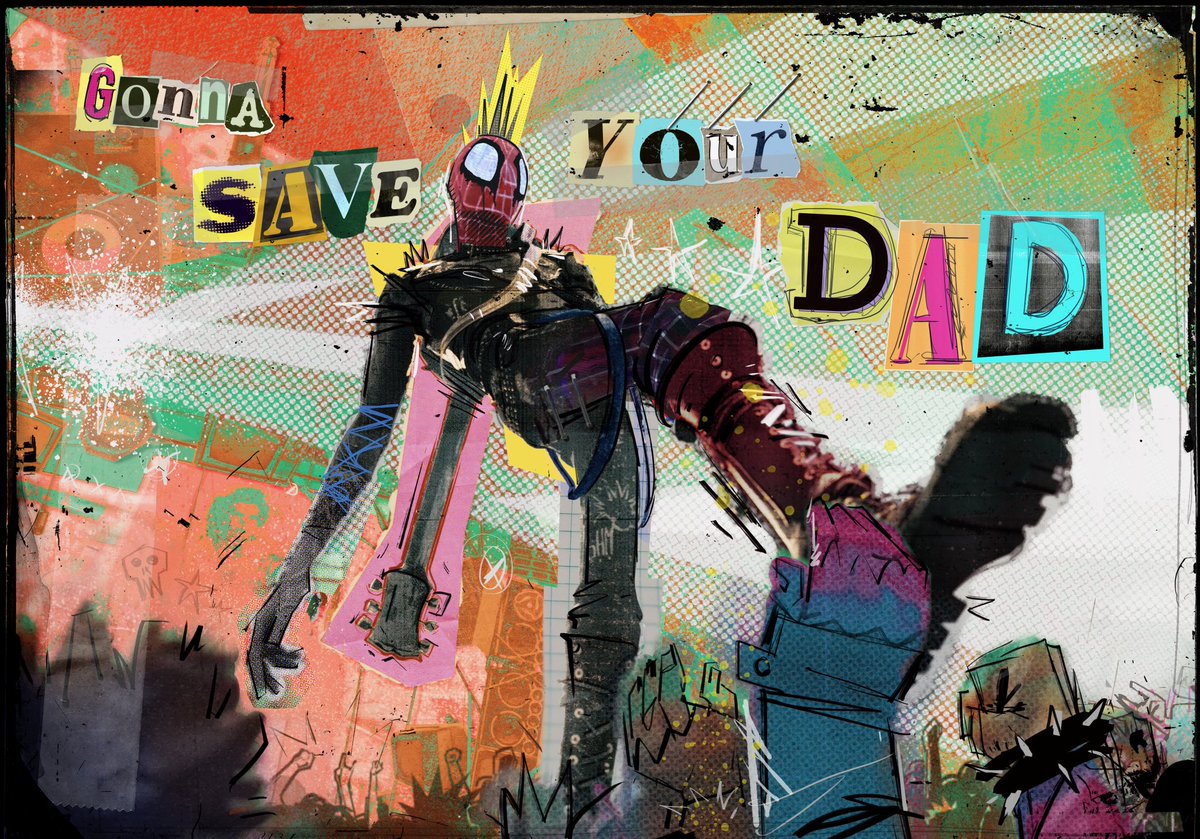 okeefe_artist's tweet photo. A new look at Spider-Man: Beyond the #SpiderVerse. In theatres 6.18.2027. 🕸️ https://t.co/Nqt3hwqy1V