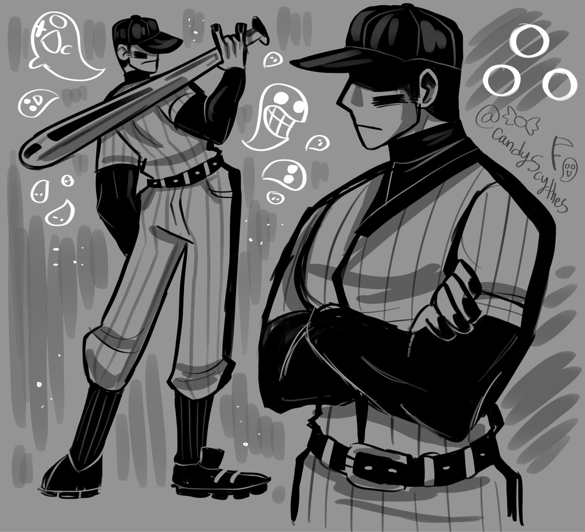 candyscythes's tweet image. Hubby sketches
#offgame #offmortisghost