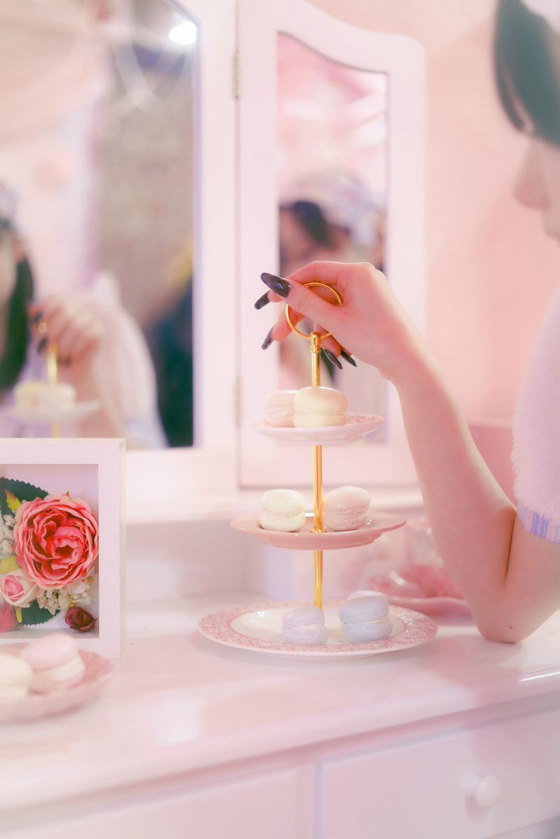 scsmb02's tweet image. 🩰🫖🎀

model : @tamurasann2525 

#ニコ生 #田村たの