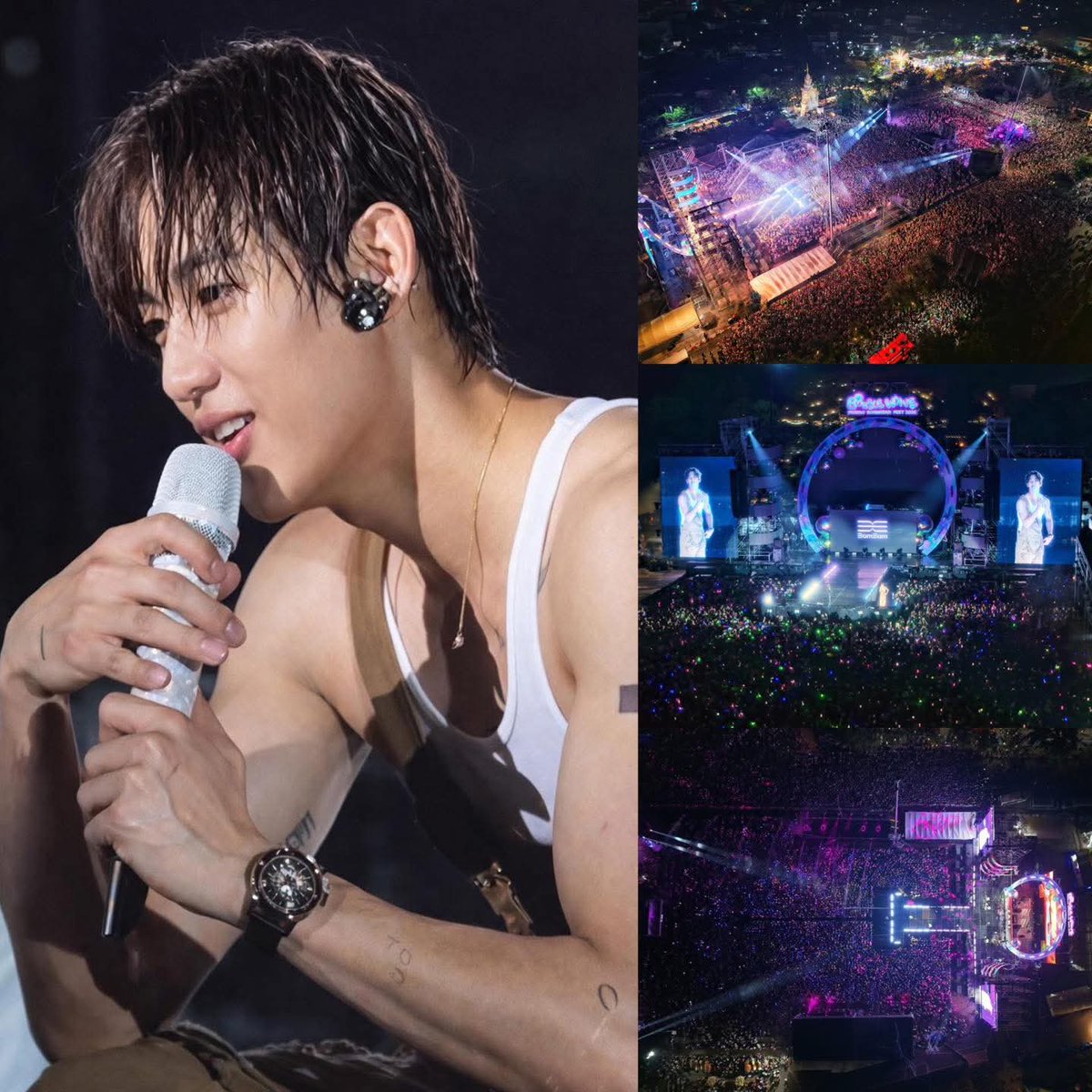 “แบมแบม”  กับงาน ”Bubble Wave Songkran Fest  Phayao 2026“ 
และการมาเยือนพะเยาในครั้งนี้ของแบมแบมสร้างอิมแพคได้อย่างมหาศาล รวมถึงโรงแรมทั้งเมืองถูกจองจนเต็มหมด 🇹🇭💦
"..ผมอยากมาหาแฟนคลับในเมืองรองที่ไม่สะดวกเดินทางไปดูคอนเสิร์ตใหญ่ครับ.."
แสนดีไม่มีใครเกิน 

#BAMBAMXPHAYAO2026