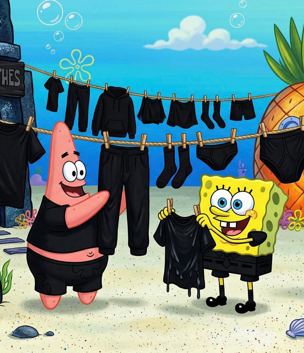 -Creo q no se baña, siempre se ve con la misma ropa.  
Mi ropa: