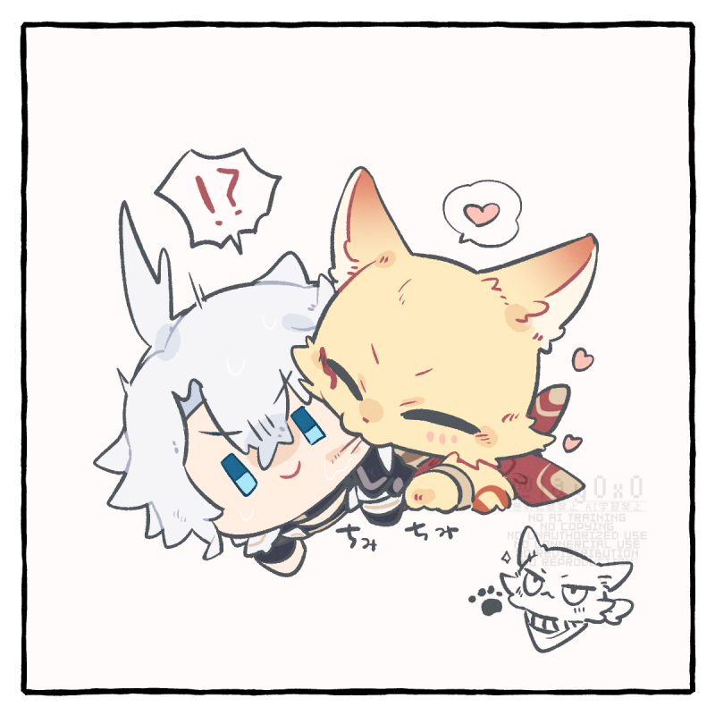 lay0x0's tweet image. ファぬいとモスねこ