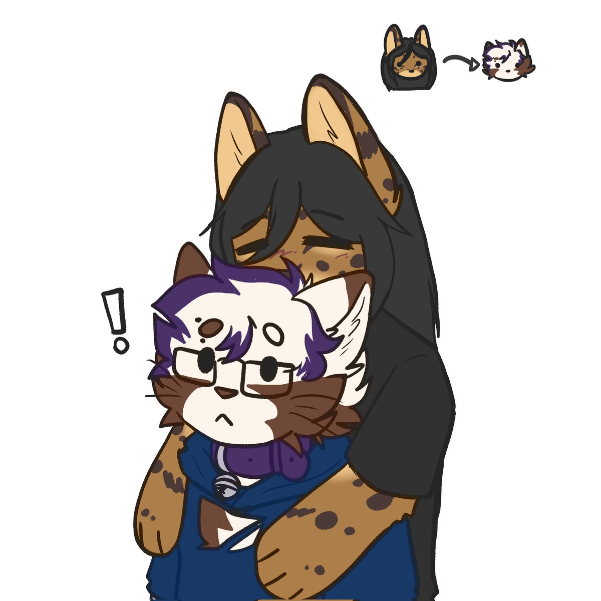 camd486's tweet photo. Cat Hugs!! https://t.co/N7PFX9GKkf