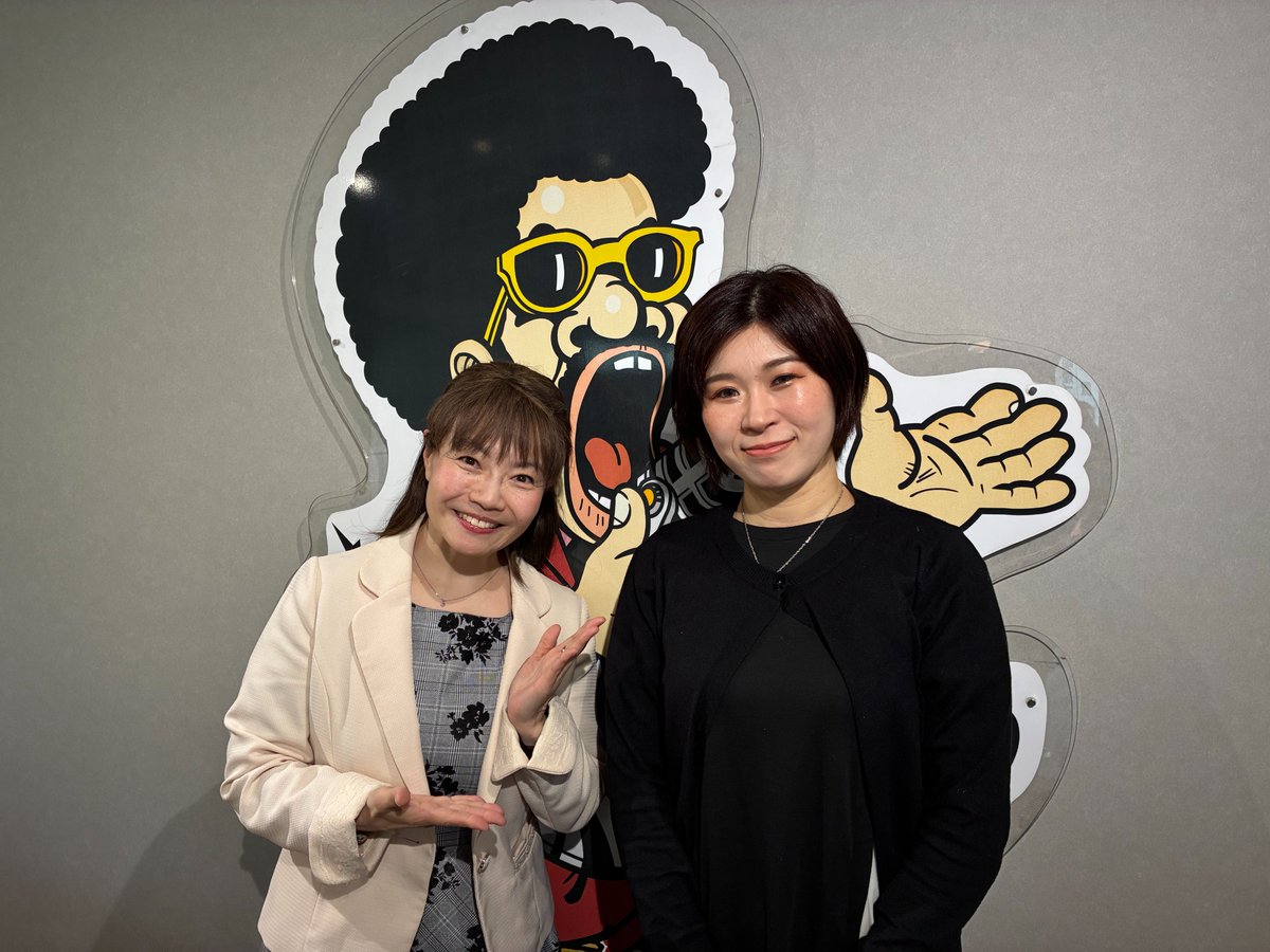 Freeboard_413's tweet photo. 大木綾子　おもいで歌謡うた物語

4月13日(月)10時～11時まで生放送でした。
ゲストは丘なる実さんをお迎え致しました。
楽しんでいただけましたでしょうか。

来週は歌手のモナオさんがゲスト予定です！
ご期待ください！

レインボータウンFM 88.5MHz
江東区、江戸川区、中央区、港区、千代田区、台東区、墨田区、品川区の
一部の地域でお聴きいただけます。

【レインボータウンFM「おもいで歌謡うた物語 月曜日」放送スタジオのお知らせ】
2024/12/2(月)放送回より、木場スタジオで放送となりました。詳細は下記をご覧ください。
https://t.co/QSgxktd6TU