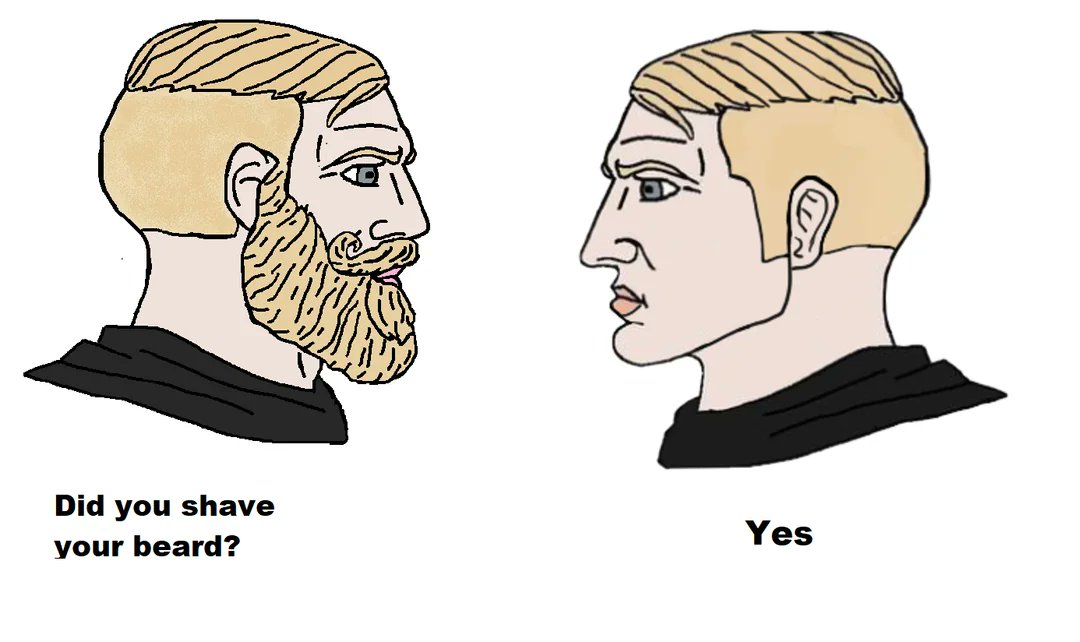 Yes Chad tweet media