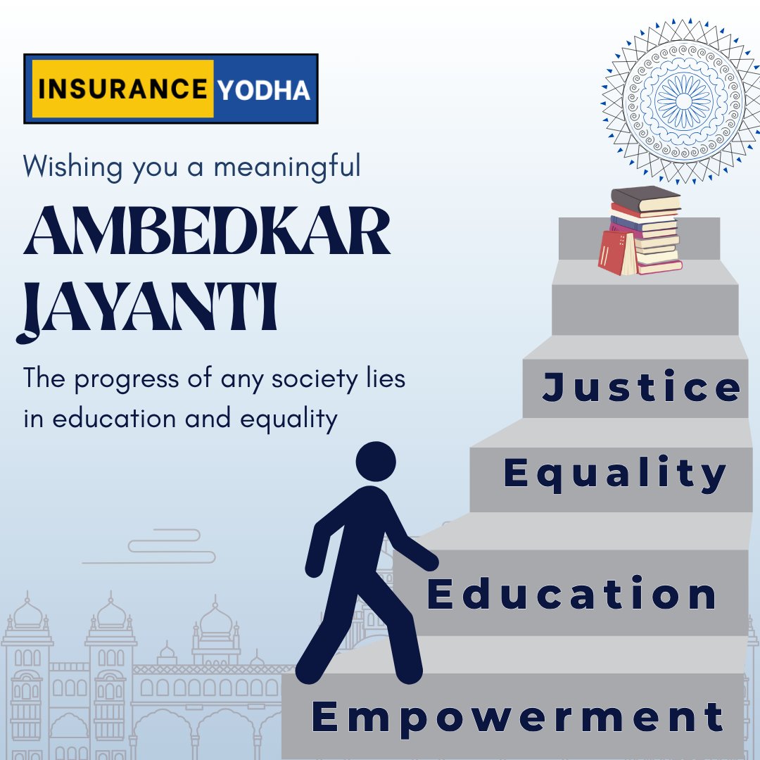 InsuranceYodha's tweet photo. Remembering Bharat Ratna Dr. B.R. Ambedkar, whose ideas built modern India. His legacy continues to guide generations today.
#insuranceyodha #AmbedkarJayanti #drbrambedkar #modernindianhistory #jaibhim https://t.co/XQCpBlwF4s