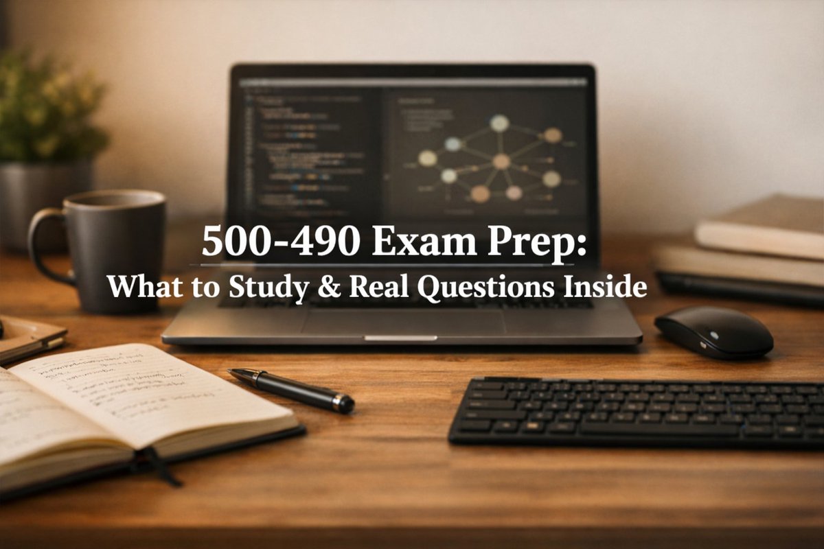 CiscoPrepHub's tweet image. Master the Cisco 500-490 Designing Enterprise Networks exam with clarity and confidence.

 ciscoprep.com/500-490-endesi…

#Cisco #NetworkDesign #ITCertification #CloudNetworking