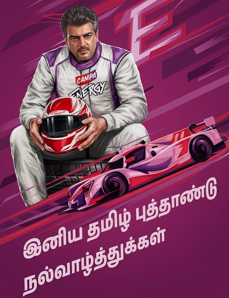 லட்சியங்களை நோக்கி முன்னேறு!!
இனிய தமிழ் புத்தாண்டு நல்வாழ்த்துக்கள் 🎉💪 

#AjithKumar #AK64 #தமிழ்புத்தாண்டு 
#Campa