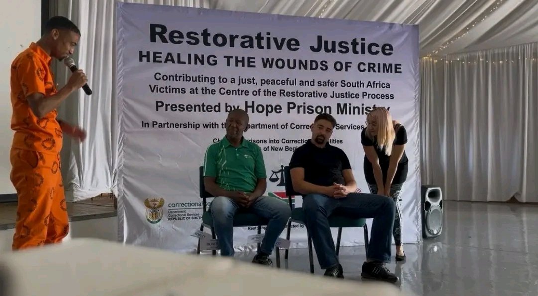 DCS_ZA's tweet image. Restorative justice empowers victims by giving them a voice and support to deal with the impact and consequences of the event.

#RestorativeJustice #CommunitySafety #VictimSupport #DCS