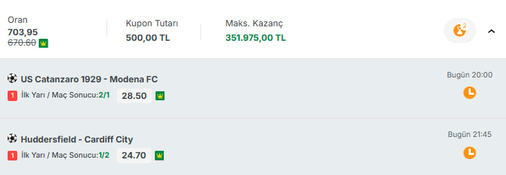 ingilizlawrence's tweet image. İkili Aldım, Çekildim...

Dün hem canlıda hem maç önünde Telegram’da kasaları katladık
Bu kupon da gelirse, Telegram’da büyük bir dağıtım olacak! 
Gruba alımlar bu akşam 20:00’de kapanıyor.

Link : t.me/+xsNpY9J4ffcxY…