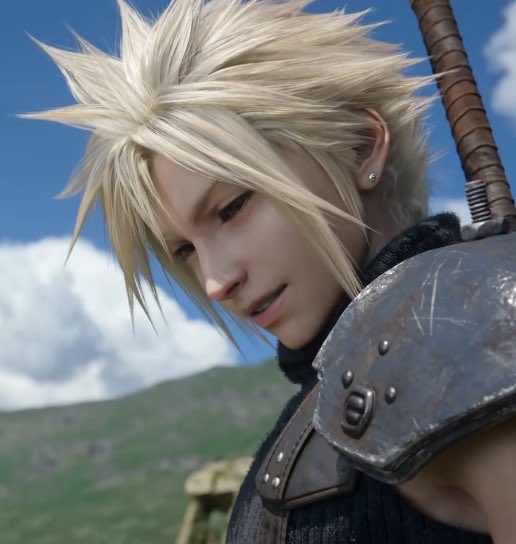 ANYWAY Cloud loves Aerith, romantically, and always has since 1997.

She’s his “most dear,” what he “cherishes most,” what he wants to save above all else, the reason he nearly gives up on living &amp; then his reason for deciding to live.

And that’s canon, folks! #Clerith #ff7