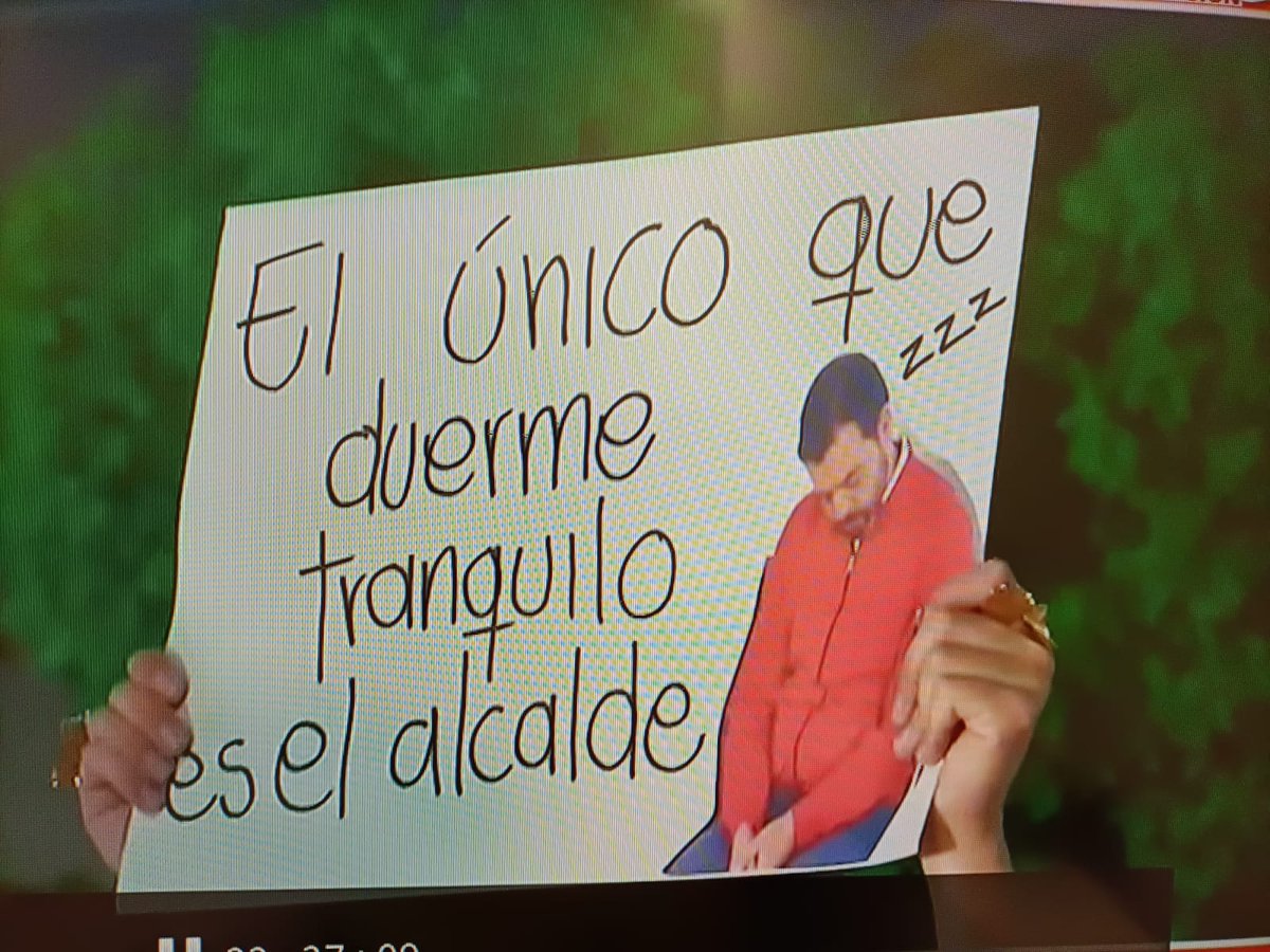 Amo esta pancarta 👏👏👏👏