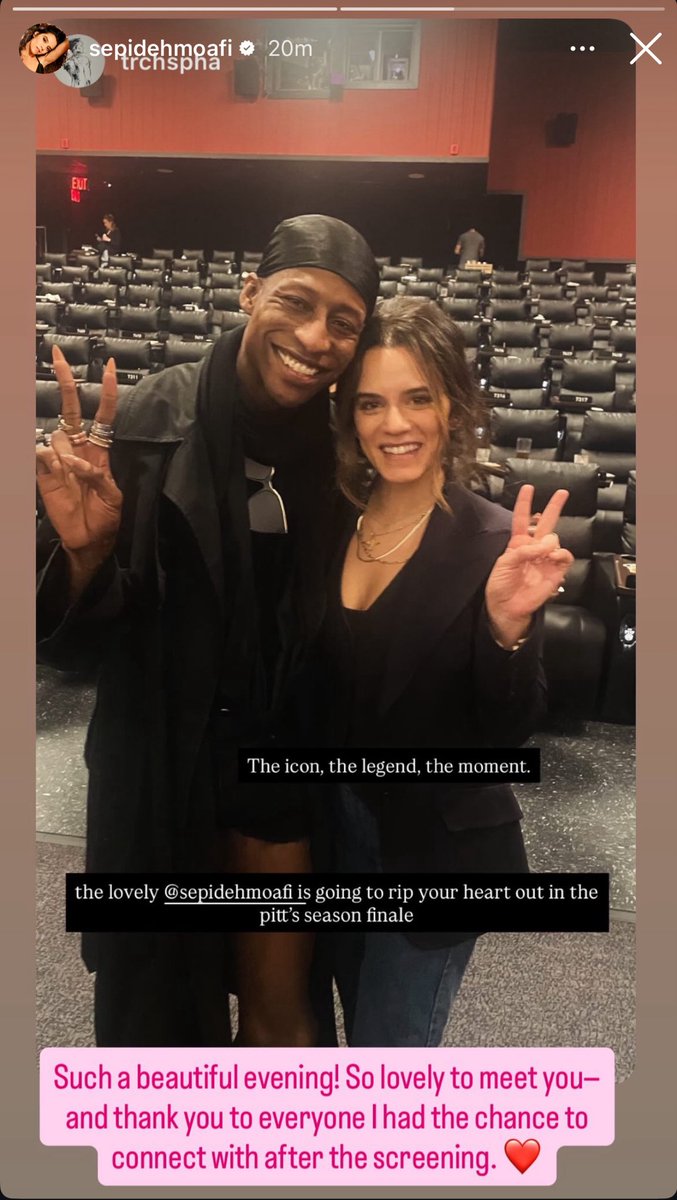 Sepideh Moafi Updates tweet media