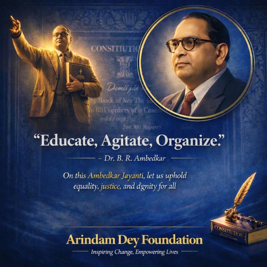 Tribute to the Father of Indian Constitution 🙏
#AmbedkarJayanti