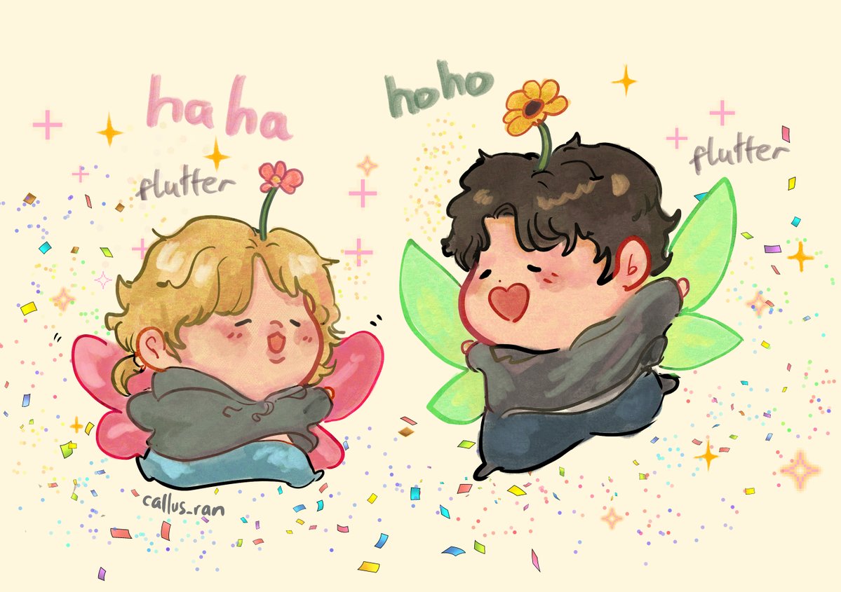 confetti faeries 🐿🐣 🧚‍♂️🎉🎉🎉🎉