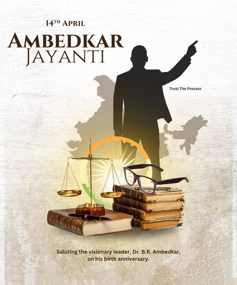 alokk002's tweet photo. Remembering "Bharat Ratna" Dr. B.R. Ambedkar Ji on his Jayanti — The architect of our Constitution and a true champion of equality and social justice. 

His legacy continues to guide our nation.

#AmbedkarJayanti
#drambedkar https://t.co/l79jTcRU39