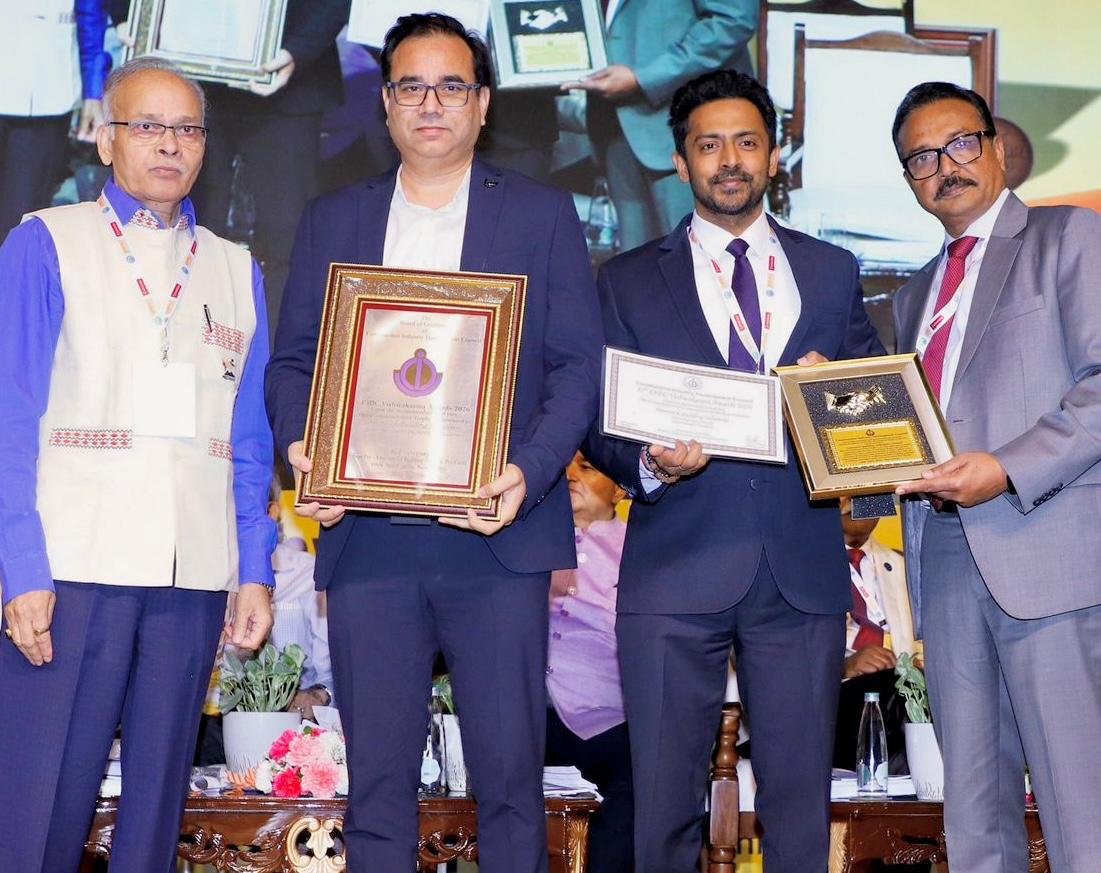InterarchPEB's tweet image. Proud moment for #Interarch! Honored at the #CIDC #VishwakarmaAwards2026 🏆

• Partners in Progress
• Best Pre-Engineered Building

Driving innovation, quality &amp;amp; collaboration in world-class infrastructure.
Grateful to our teams, partners &amp;amp; clients 

@NMalikakkal