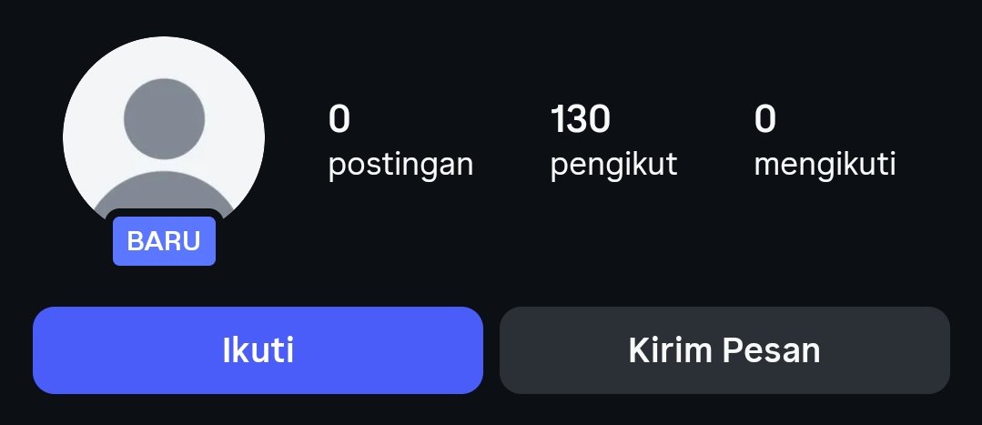 DeLunà — JUAL ACC IG 1.4k testimonial's tweet media