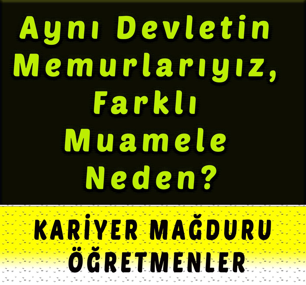ÖMK mağduriyeti bitsin. Kariyer süreleri 5-10 yıla düşürülsün, tüm kamu hizmeti sürece dâhil edilsin. ÖMK adil olsun!
<a href="/GuncelEgitim/">GuncelEgitim.com</a>
<a href="/memurlarnet/">MemurlarNet</a> 
<a href="/mebpersonel/">MEB Personel</a>
<a href="/ogretmenx/">ÖğretmenX.com</a>
<a href="/memurlarnet/">MemurlarNet</a>
<a href="/ogretmenlersyfs/">Öğretmenler Sayfası</a>
<a href="/sorogretmenim/">Sor Öğretmenim</a>
<a href="/TRogretmen/">Öğretmen TR 🇹🇷</a>
<a href="/ogretmensitemiz/">Öğretmen</a> 
<a href="/TRogretmen/">Öğretmen TR 🇹🇷</a> 
<a href="/dbdevletbahceli/">Devlet Bahçeli</a>
#ÖMK