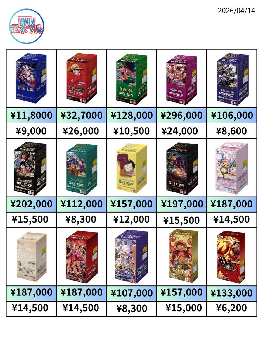 買取ゼネラル tweet media