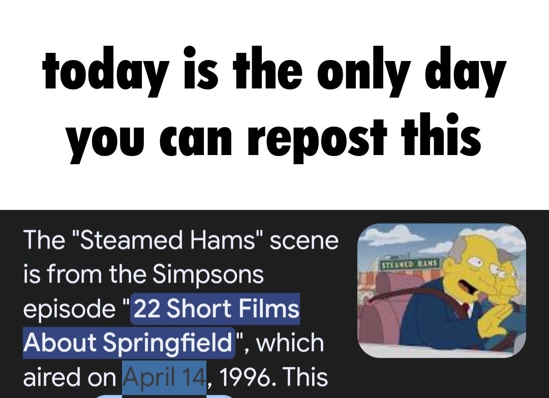 onlydayrepost's tweet image. Well Seymour I’ve made it despite your directions.
Ah Superintendent Chalmers! Welcome.