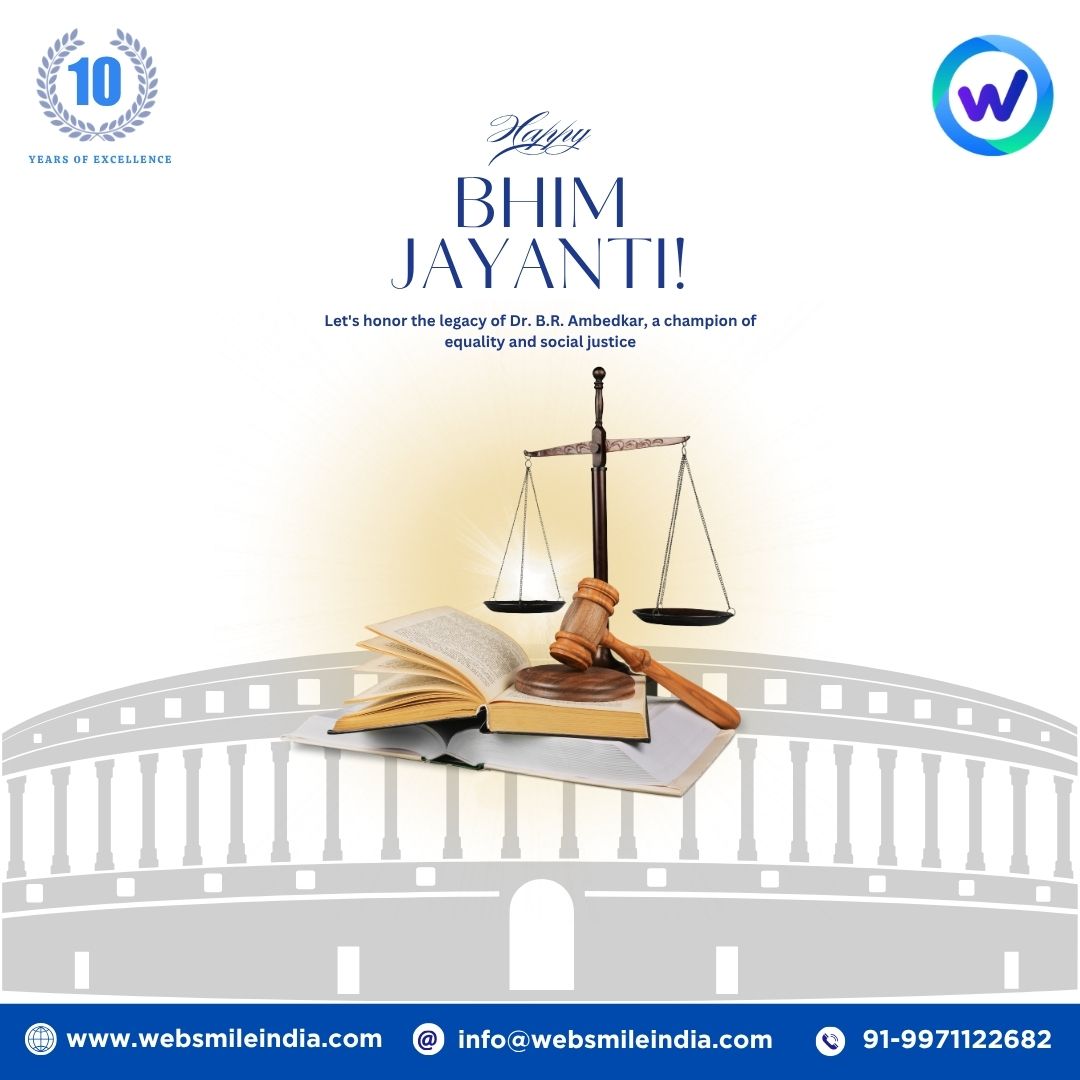websmileindia's tweet photo. 📚 Ambedkar Jayanti
Remembering the architect of the Indian Constitution,
Dr. B. R. Ambedkar, whose vision of equality and justice continues to inspire generations.

#AmbedkarJayanti #DrBRAmbedkar #BabasahebAmbedkar #EqualityForAll #IndianConstitution #SocialJustice https://t.co/Xm0O2NAFpM
